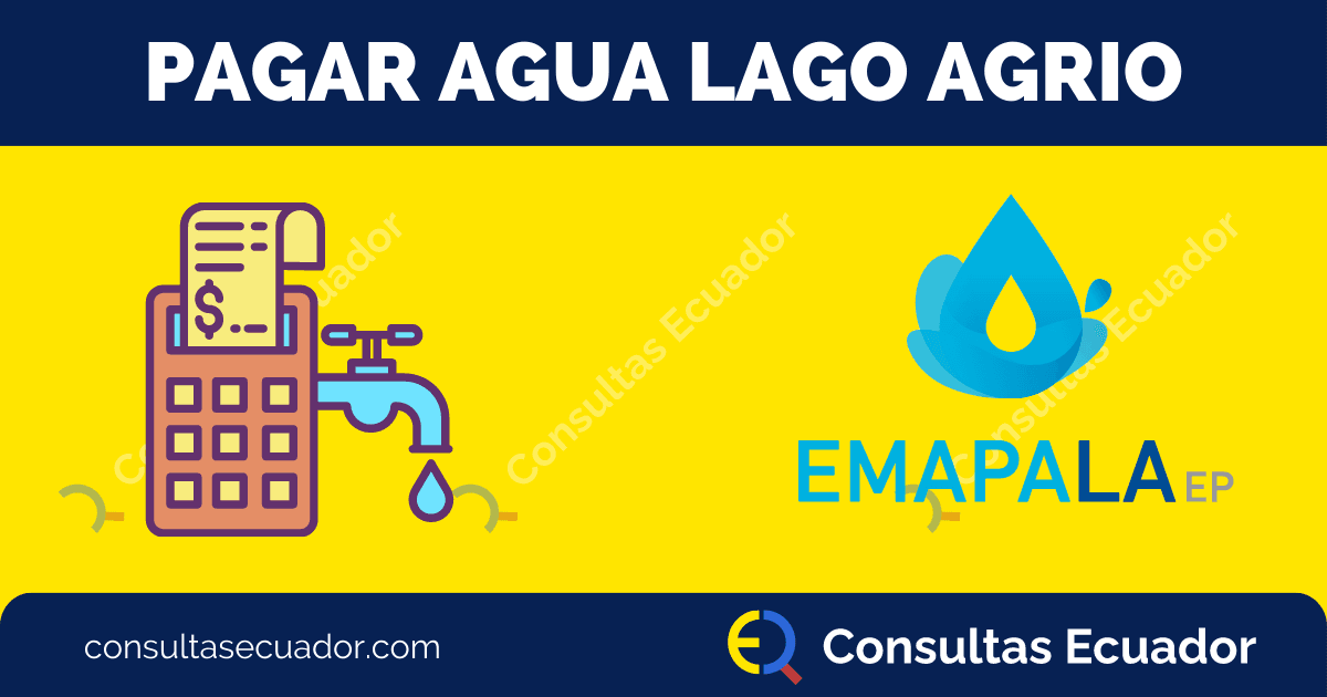 Pagar planilla de Agua Lago Agrio - Emapa