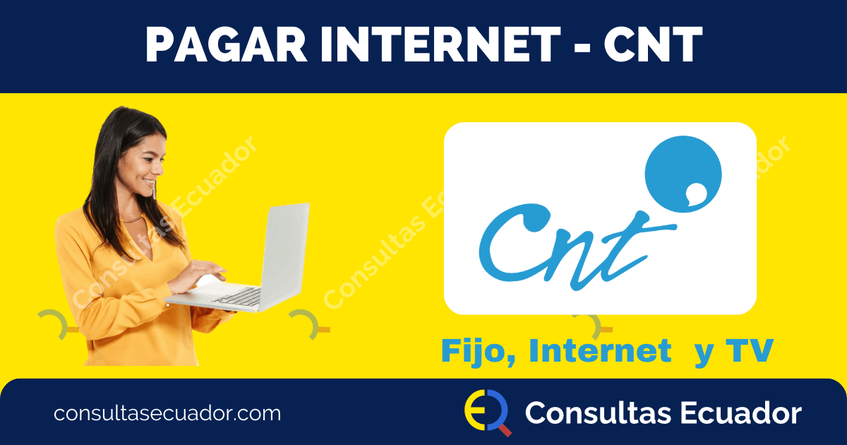 Pagar Internet, Fijo y TV - CNT