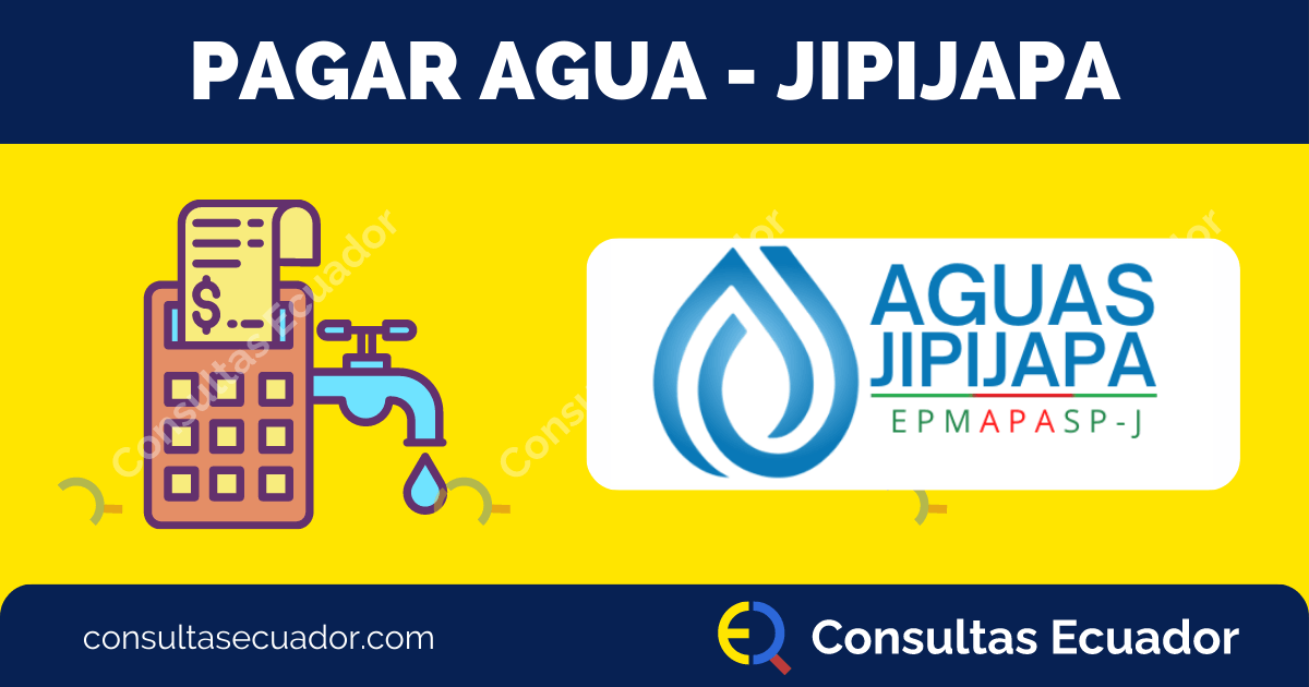 Pagar planilla de Agua Jipijapa - EPMAPASP-J