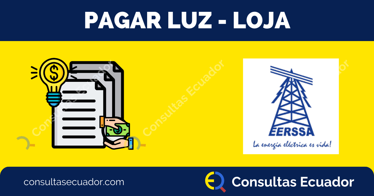 Pagar planilla de luz Loja - Meer