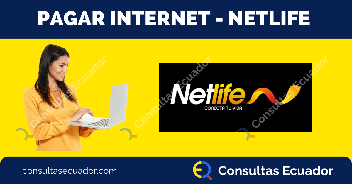 Pagar internet Netlife En línea