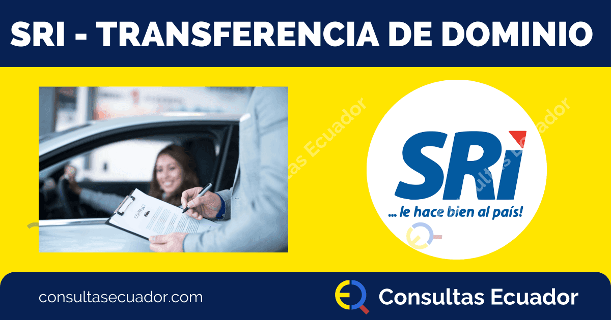 Pagar Transferencia De Dominio Vehícular