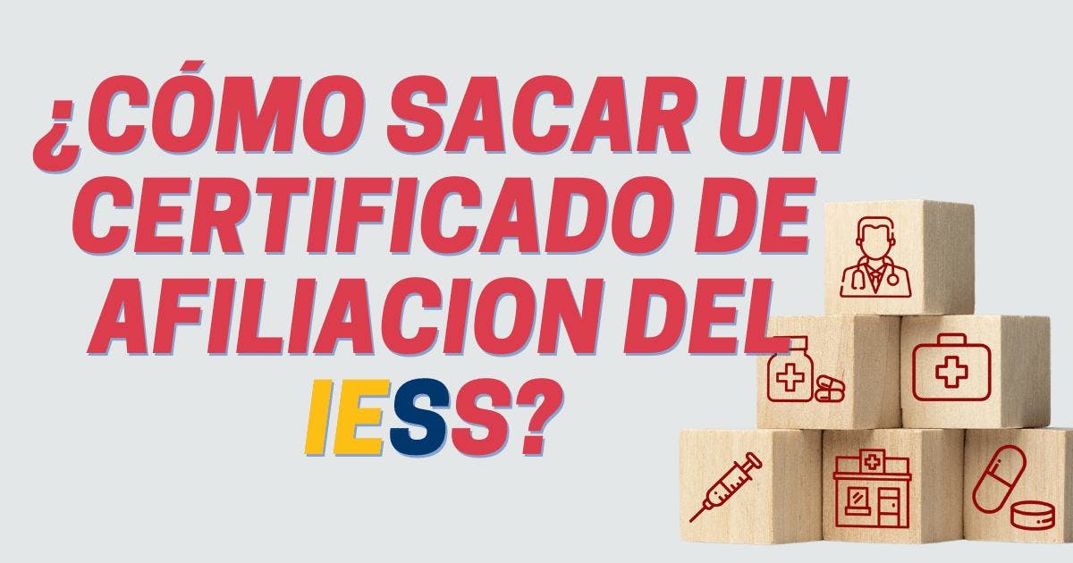 ¿Cómo obtener un certificado de afiliación del IESS en Ecuador?